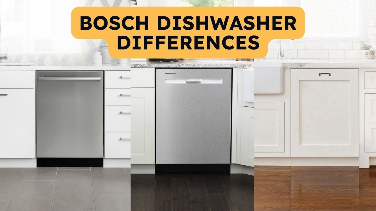 Differences in the Bosch 100, 300, 500, 800, and Benchmark Dishwashers: Recommendations for 2024