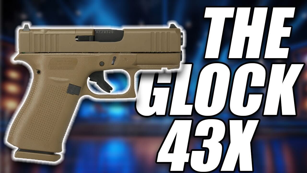 The Glock 43X MOS FDE