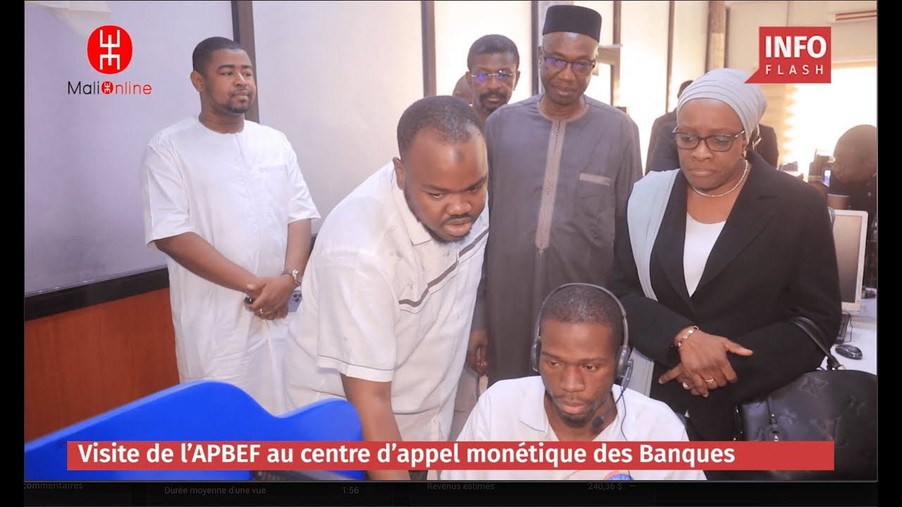 VISITE APBEF AU CENTRE D'APPEL MONÉTIQUE DES BANQUES
