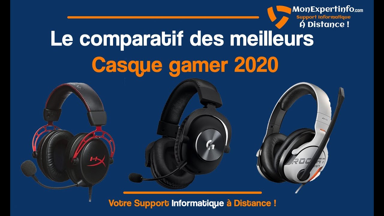 Le comparatif des meilleurs Casque gamer 2020 !