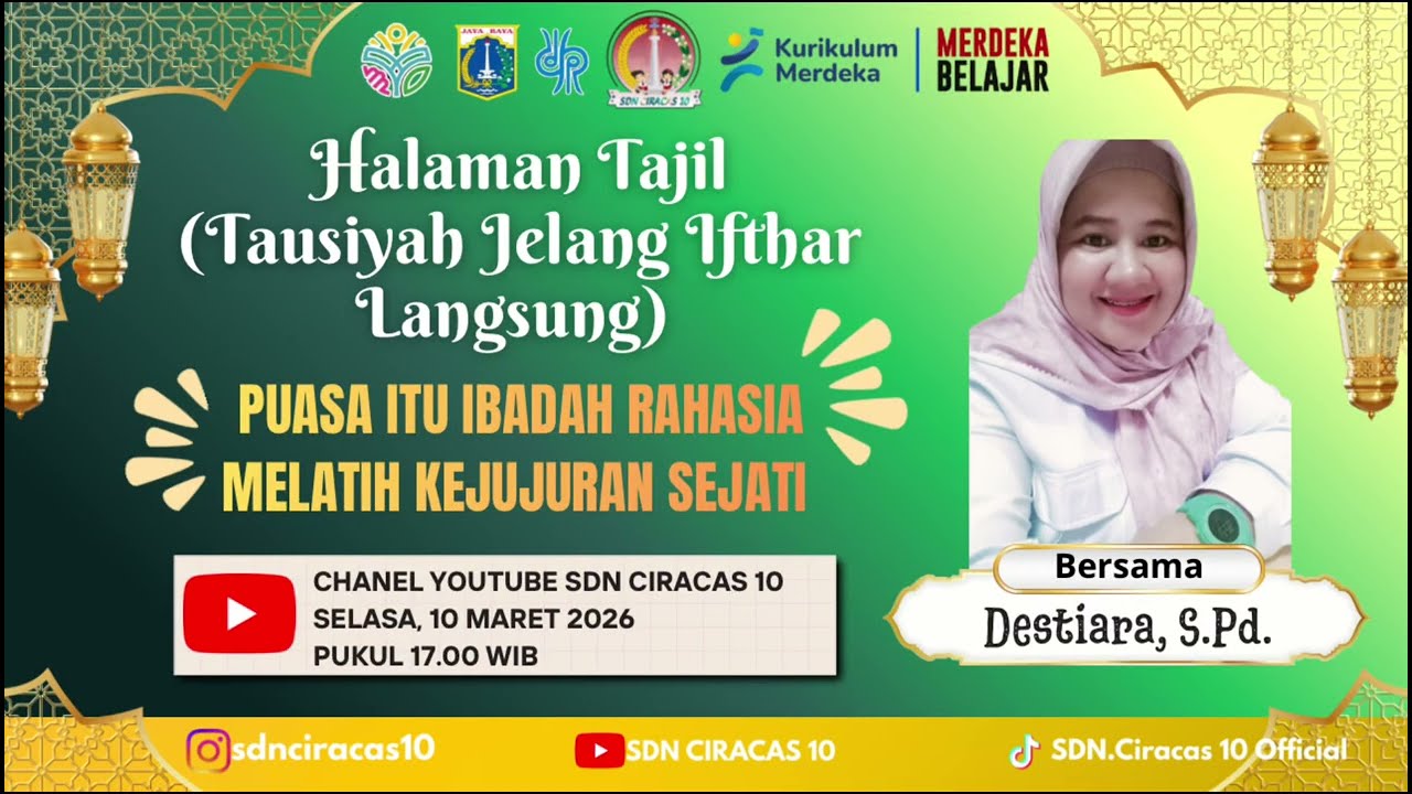 “HALAMAN TAJIL” Selasa,10 Maret 2026