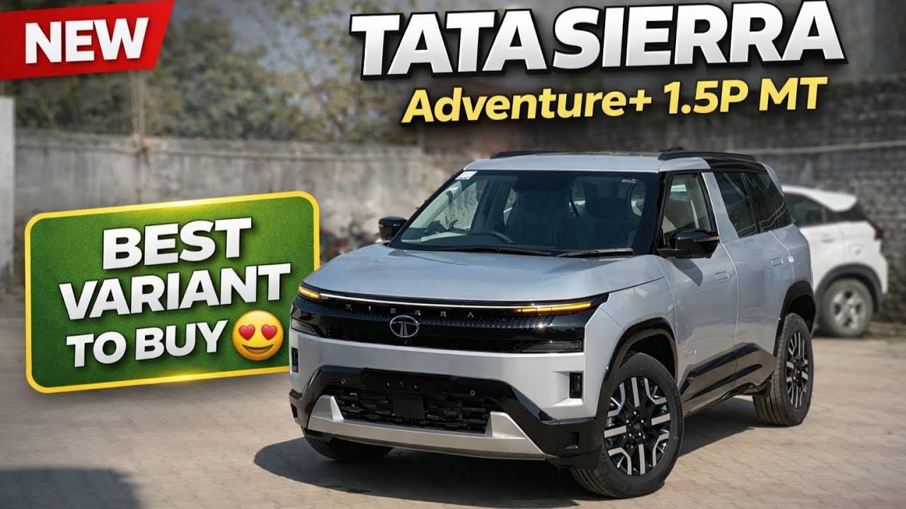 2026 tata sierra adventure plus MT| tata sierra adventure plus 1.5 petrol manual|sierra coorg cloud 
