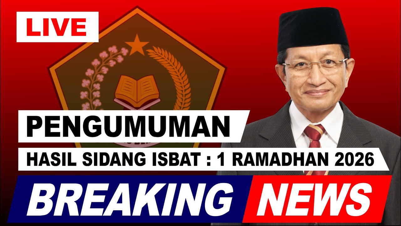 Hasil Sidang Isbat Ramadhan 2026 - Puasa Ramadhan 2026 Jatuh Pada Tanggal - Menteri Agama - Live