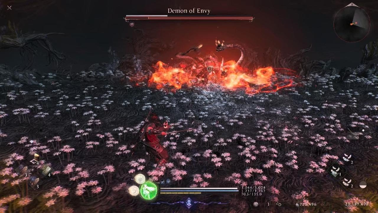 Nioh 3 NG+ Shadows Of The Three Oni (Cestus/Dual Ninja Sword)