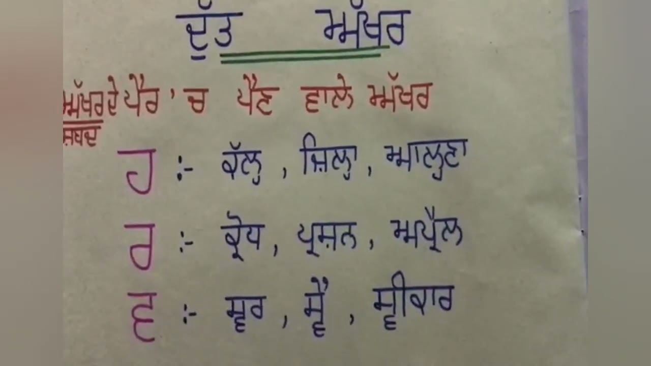 Punjabi grammar project #svmchhokran #education #pstetsst #vidyabharti #2024 #childrenseducation