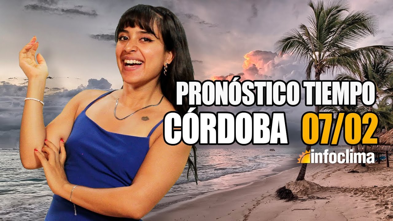 Pronóstico para el 7 de febrero de 2026. Córdoba - Argentina - Infoclima TV
