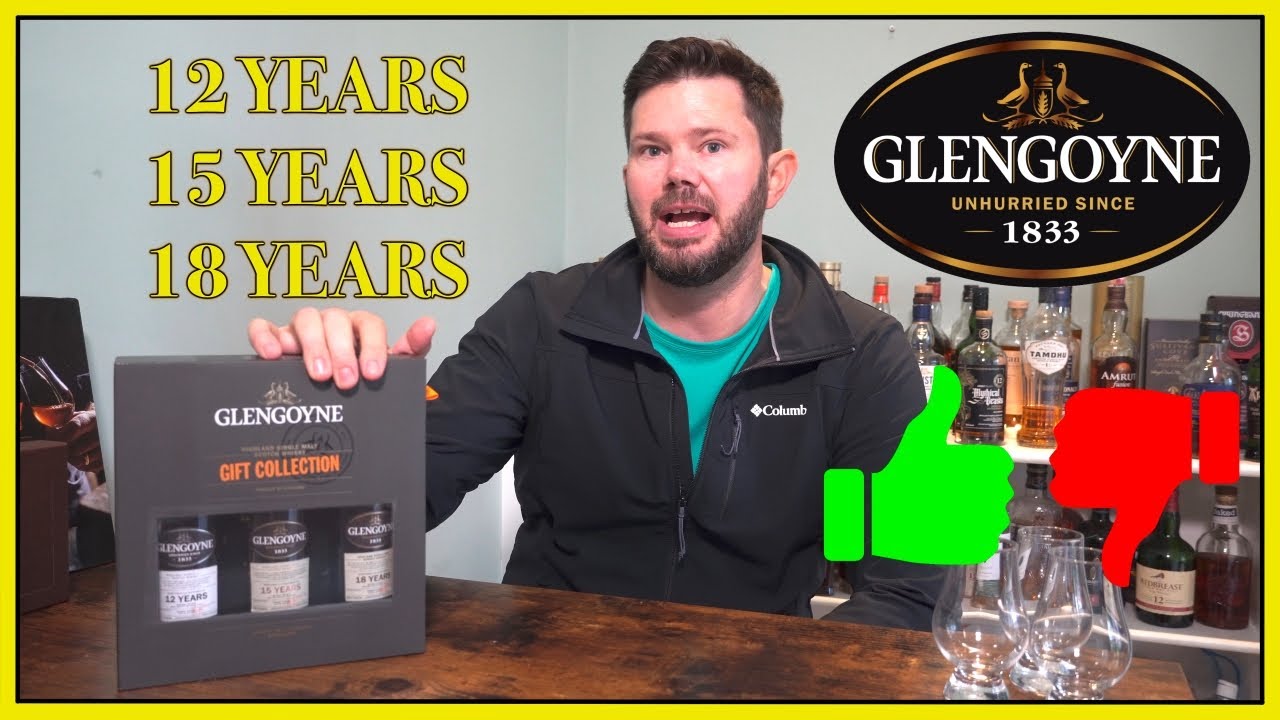 Glengoyne Gift Collection 18 Year Old 15 Year Old and 12 Year Old Single Malt Scotch Whisky Review