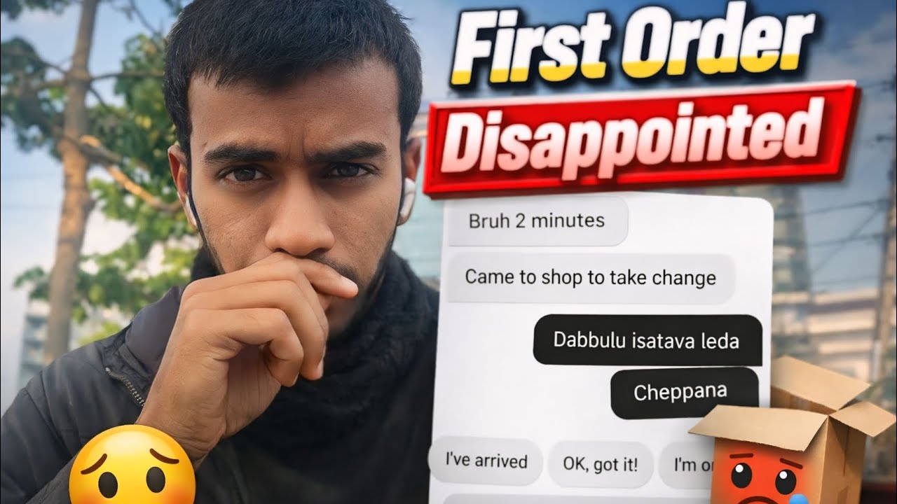 First OrderDisappointed 😡