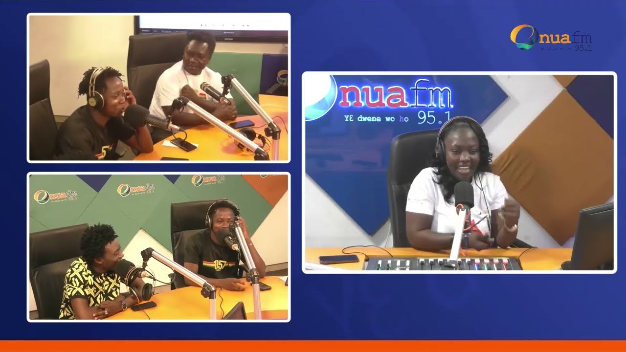 Felicia Osei Interviewed Kyekyeku and 39 Forty on #AdwumaAdwuma