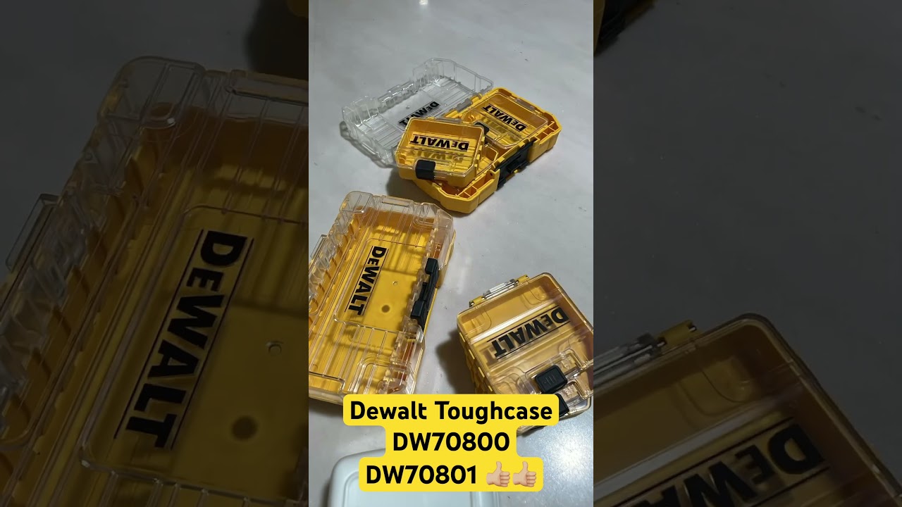 Dewalt Toughcase DW70800 DW70801 (links in description)