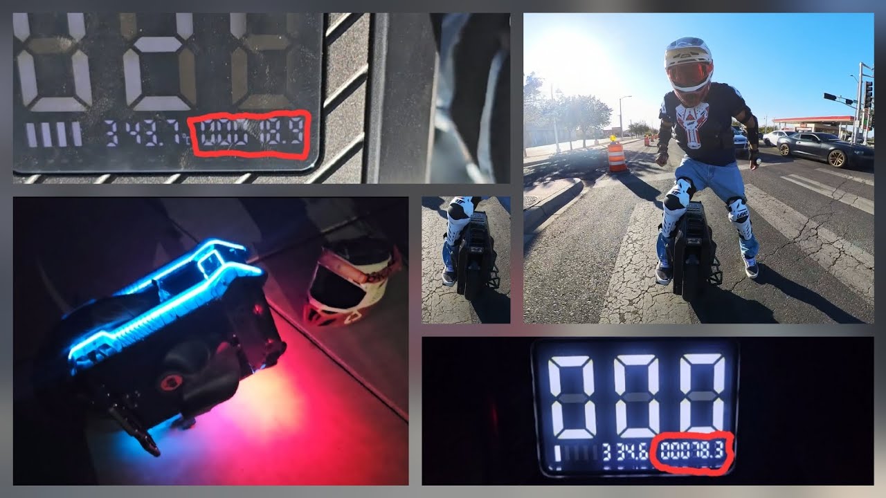 BEGODE RACE ELECTRIC UNICYCLE RANGE TEST 