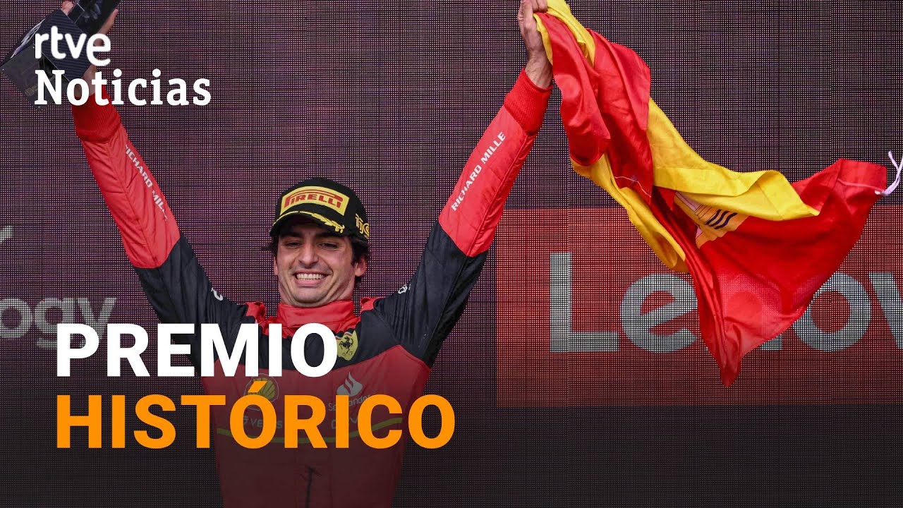 CARLOS SAINZ entra en el OLIMPO de la F1 tras CONQUISTAR su PRIMER GP en SILVERSTONE | RTVE