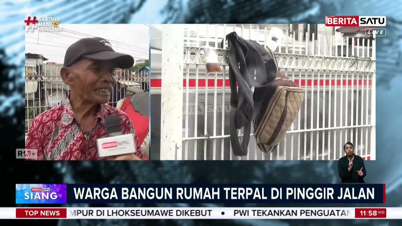 Ramai di Depan, Sunyi di Belakang: Potret Rumah Terpal di Tanah Abang #beritasatu