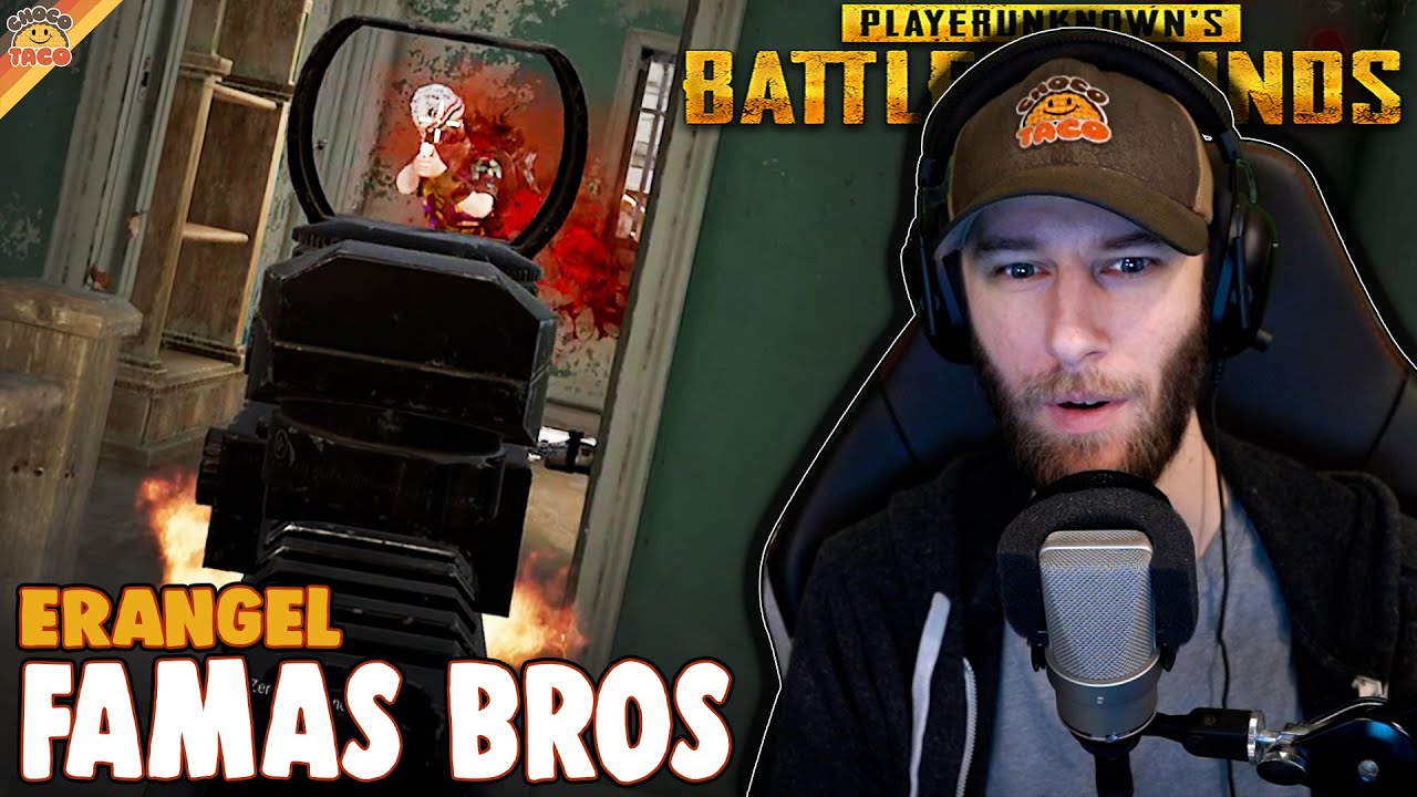 Erangel FAMAS BROS ft. HollywoodBob | chocoTaco PUBG Duos Gameplay