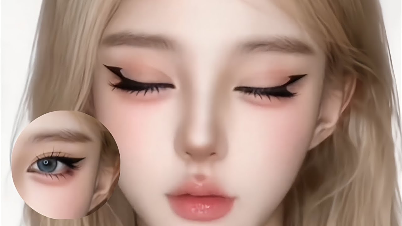 Natural Makeup + Winged Eyeliner Tutorial 🌸 | Simple & Elegant
