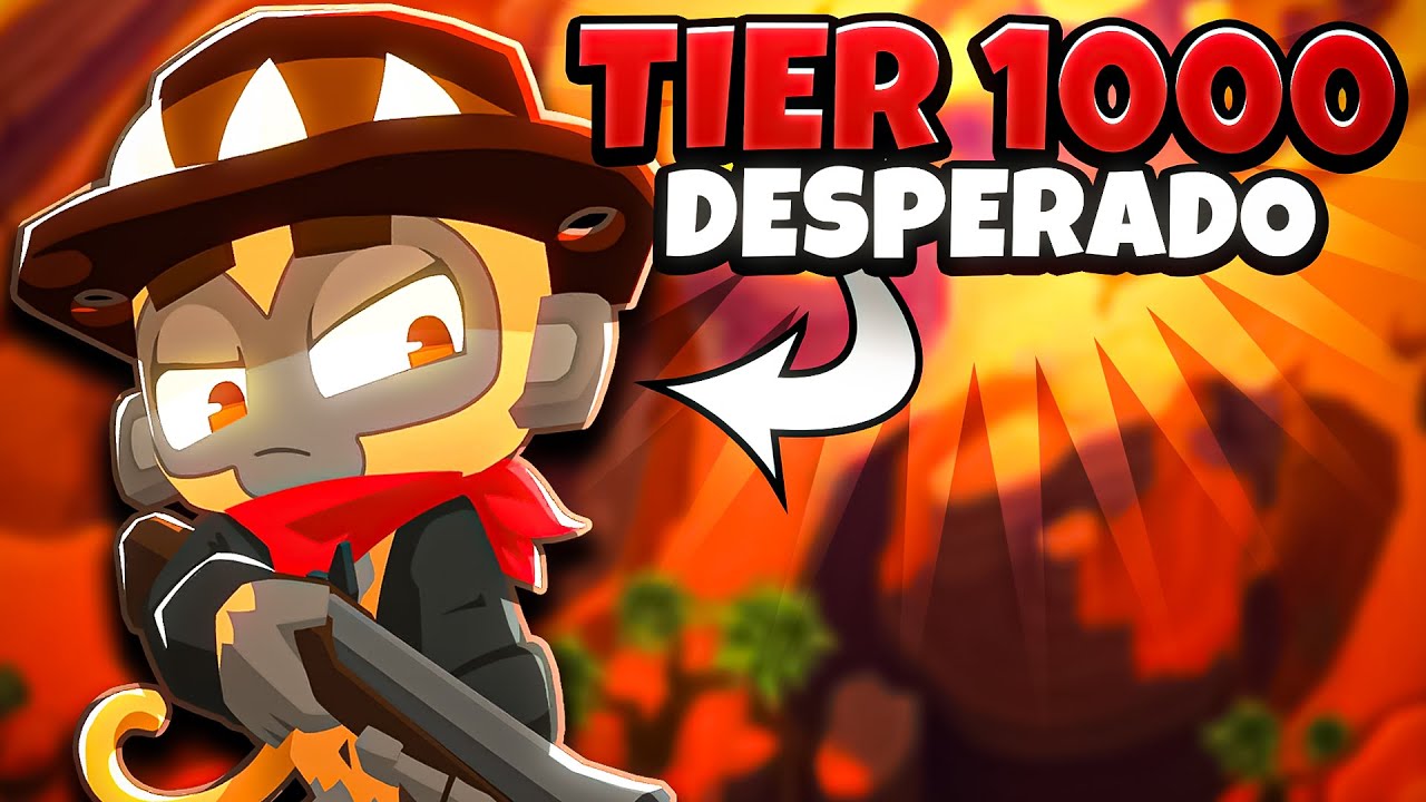 The Tier 1,000 Desperado Monkey in BTD 6!