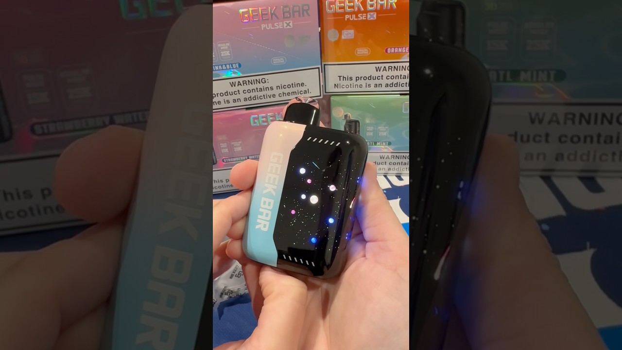 Unboxing Geekbar Pulse X Meteor Edition 25k #vapor #cloudchaser #vapelife #unboxing #asmr