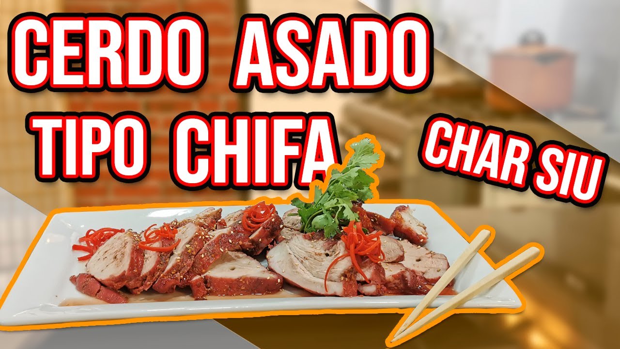Cerdo asado estilo chifa (Char siu) | Lococino Tv