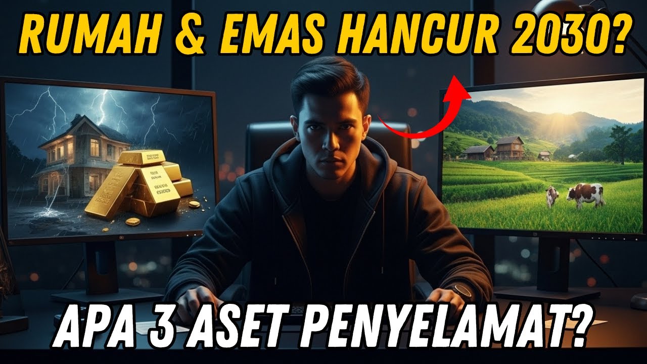 RUMAH DAN EMAS HANCUR 2030? ⚠️ Pakar Bocorkan 3 Aset PENYELAMAT INI‼️