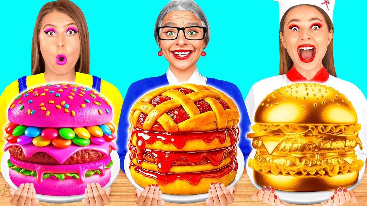 Кулинарный Челлендж: Я против Бабушки | Вкусные Кухонные Рецепты от GoFun Challenge