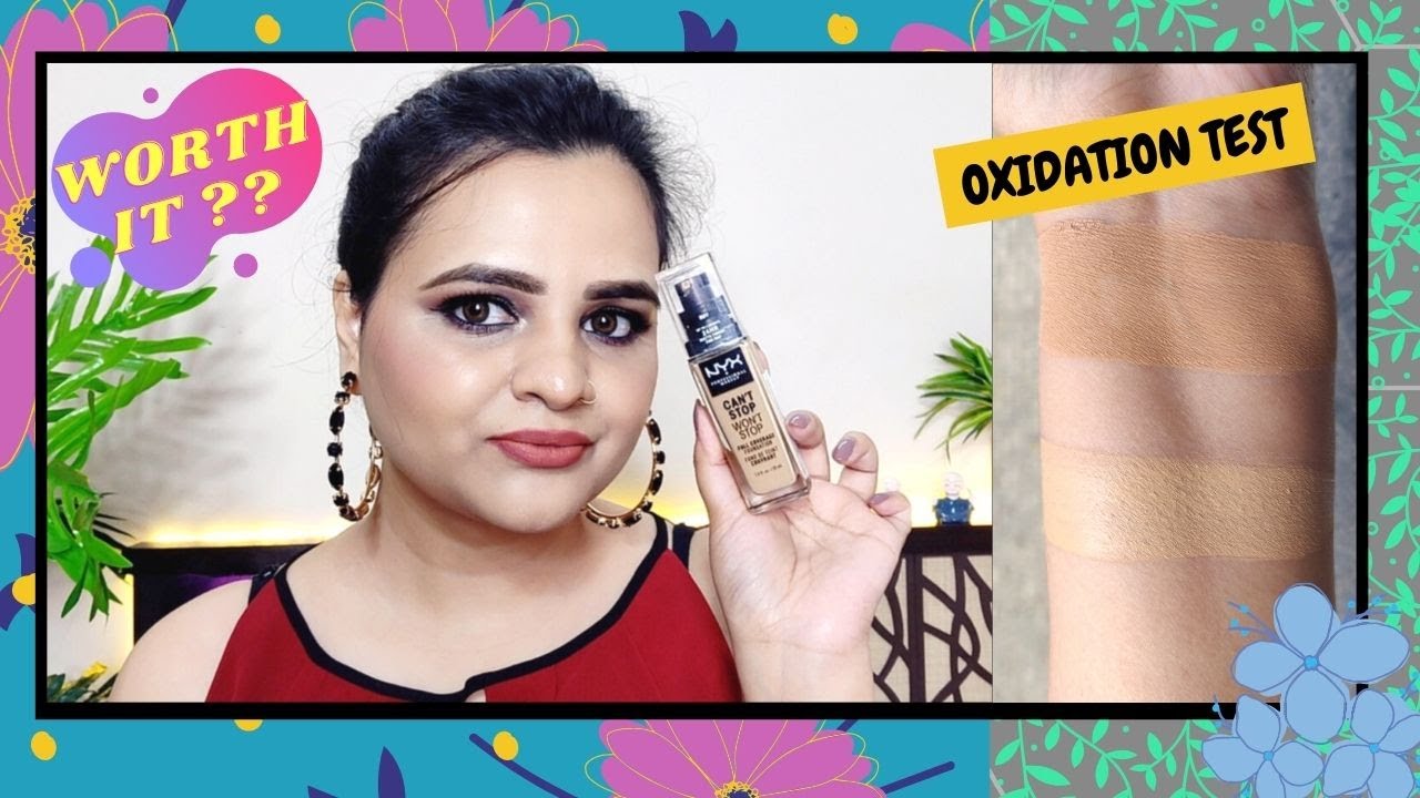 NEW ** NYX CAN'T STOP WON'T STOP FULL COVERAGE FOUNDATION || REVIEW