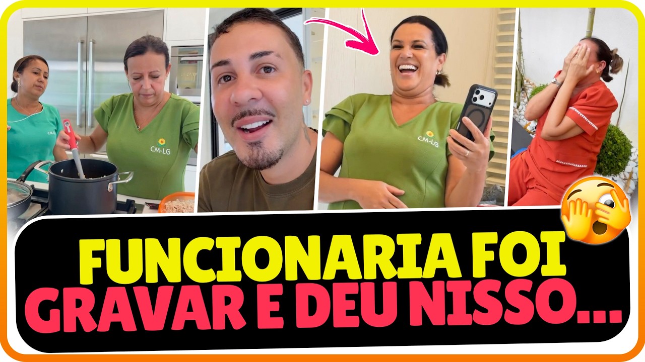 CARLINHOS MAIA SURPREENDEU AS EMPREGUETES LOGO CEDO E FICOU SEM ACREDITAR NO QUE VIU 😱🤭🌻