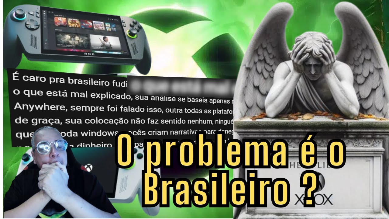 Crítica ao ROG Ally Um cara  chamou o público de “brasileiro Todydo”
