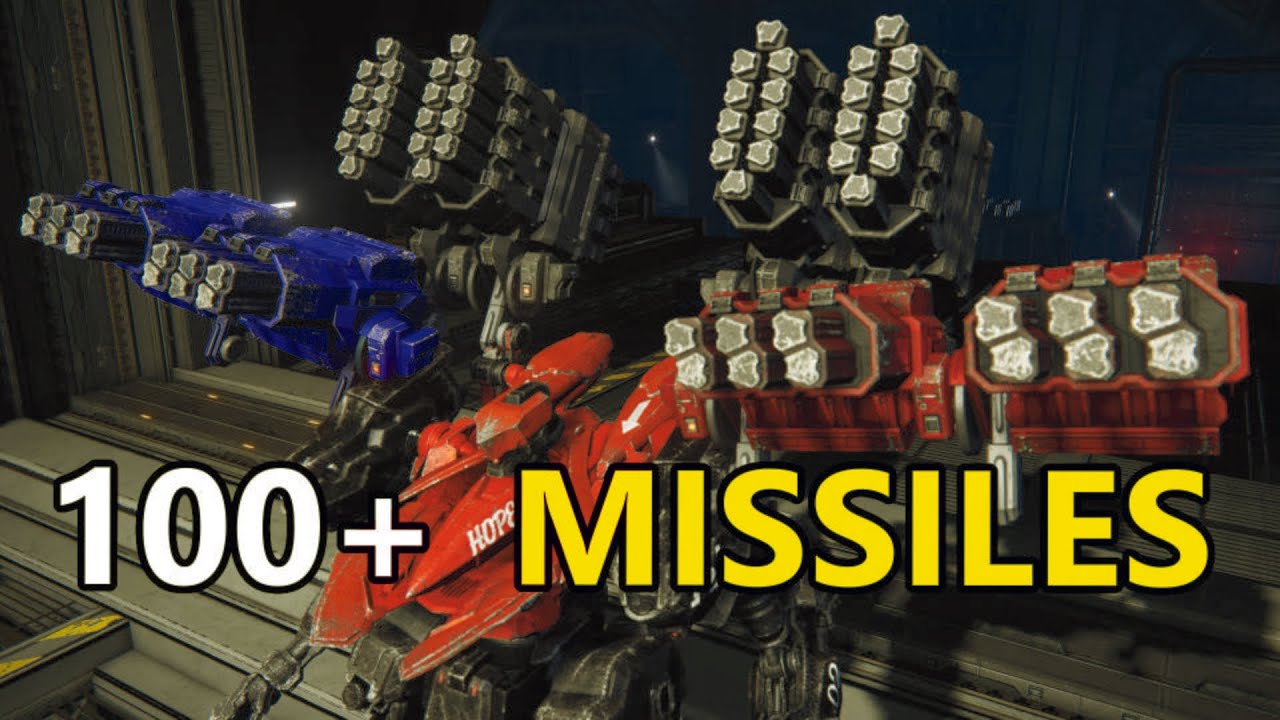 A Literal Wall of Missiles { Armored Core 6 }