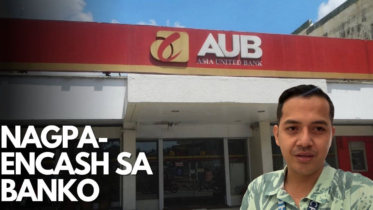 NAGPA-ENCASH NG PERA SA BANKO