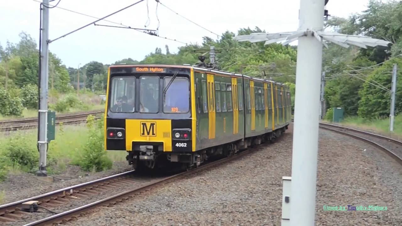 Metro in Newcastle, UK - Tyne and Wear Metro 2016