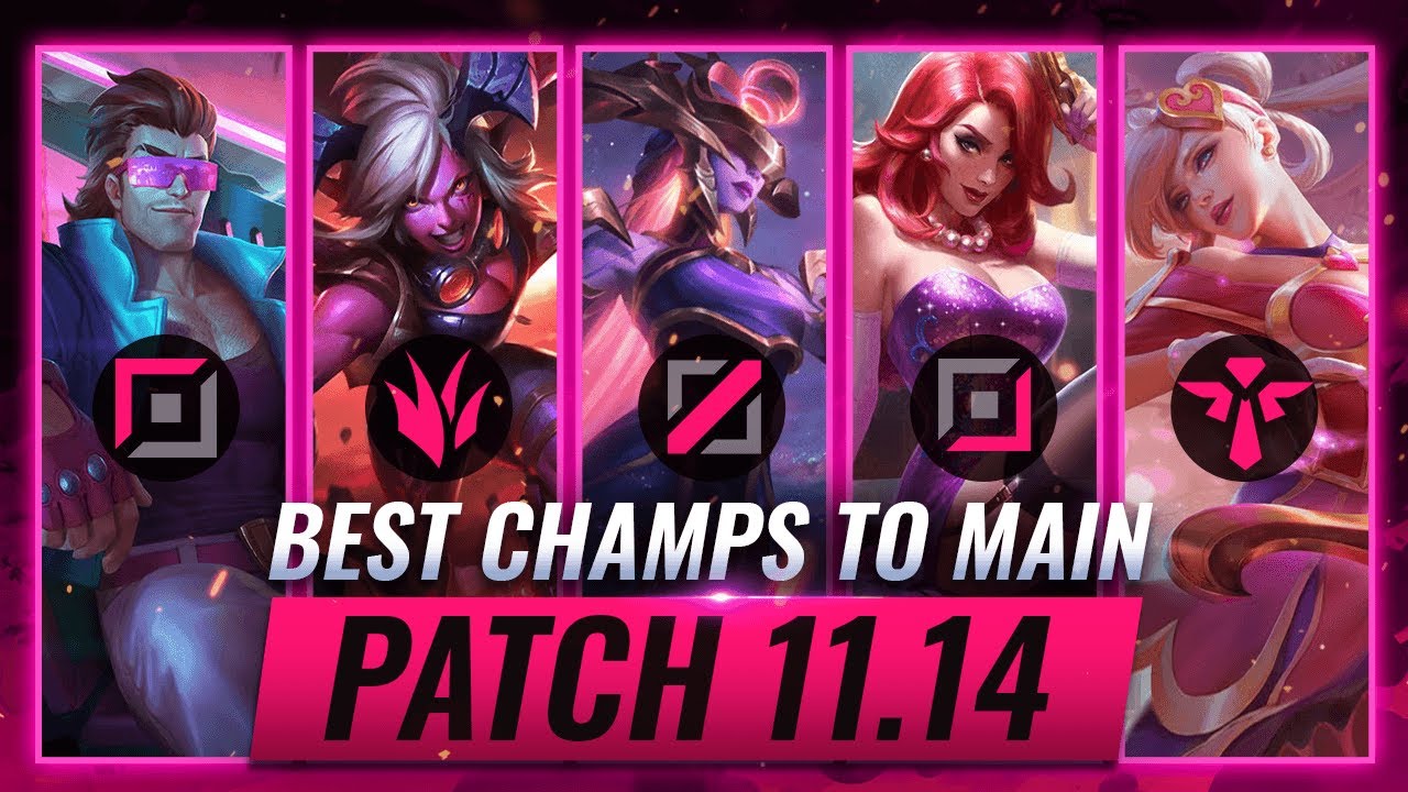 3 BEST Champions To MAIN For EVERY ROLE in Patch 11.14 - League of Legends