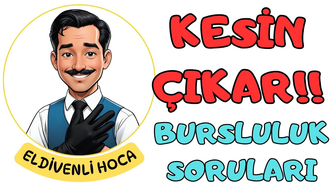 6. Sınıf Bursluluk Sınavı 2026 I Çıkması Kesin Sorular! | Eldivenli Hoca Kampı #1