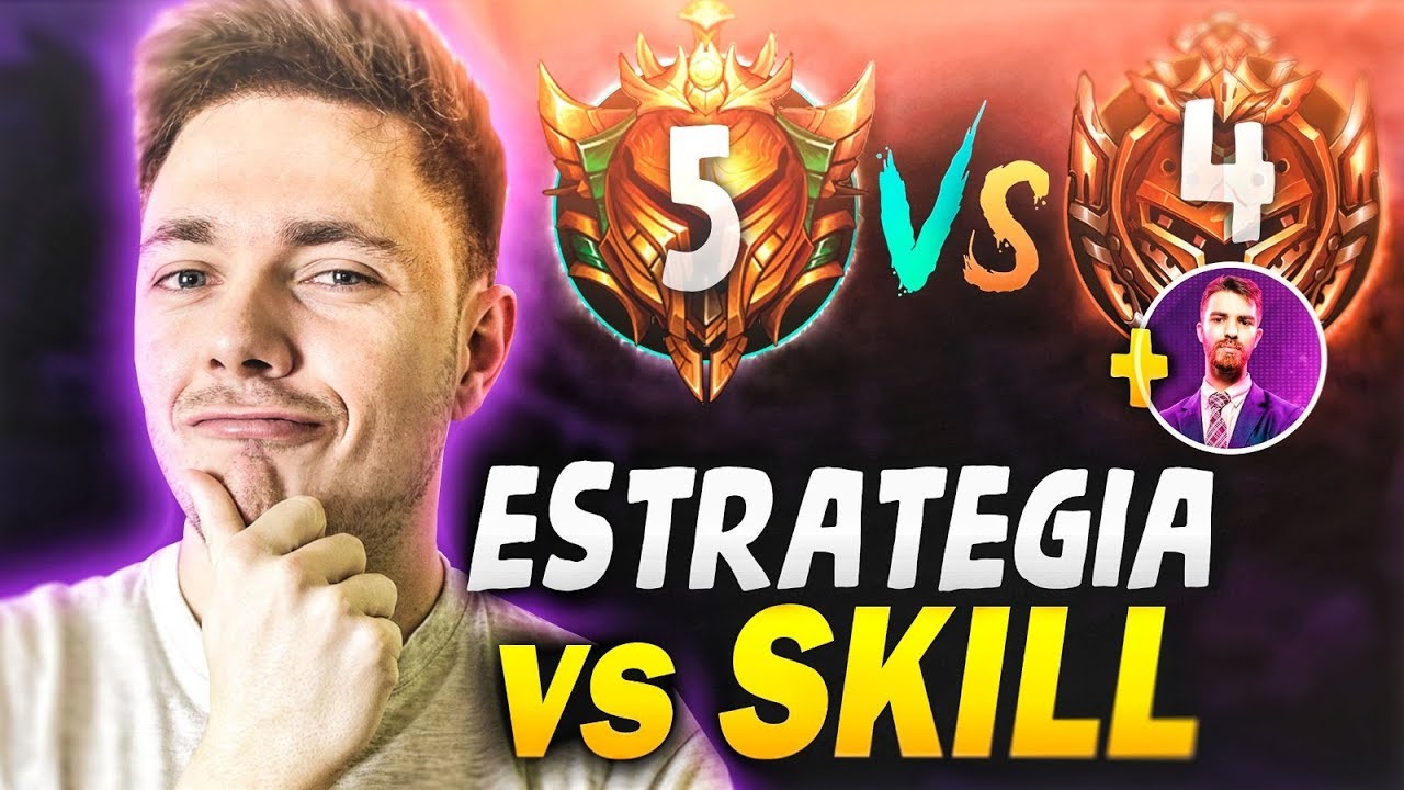 4 BRONCES Y UN COACH PROFESIONAL VS 5 OROS | ¿CONSEGUIRÁ LA ESTRATEGIA GANAR A LA SKILL? - ReventXz
