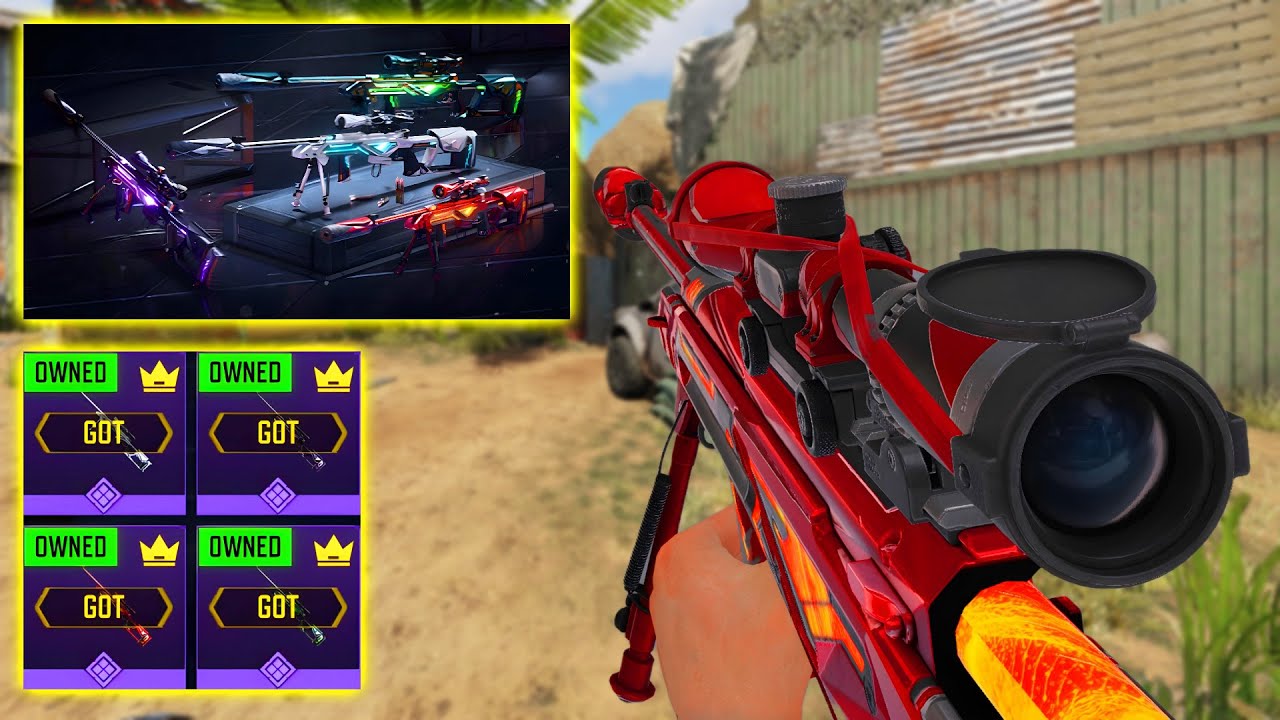 BUYING ALL THE NEW TUNDRA SKINS IN COD MOBILE