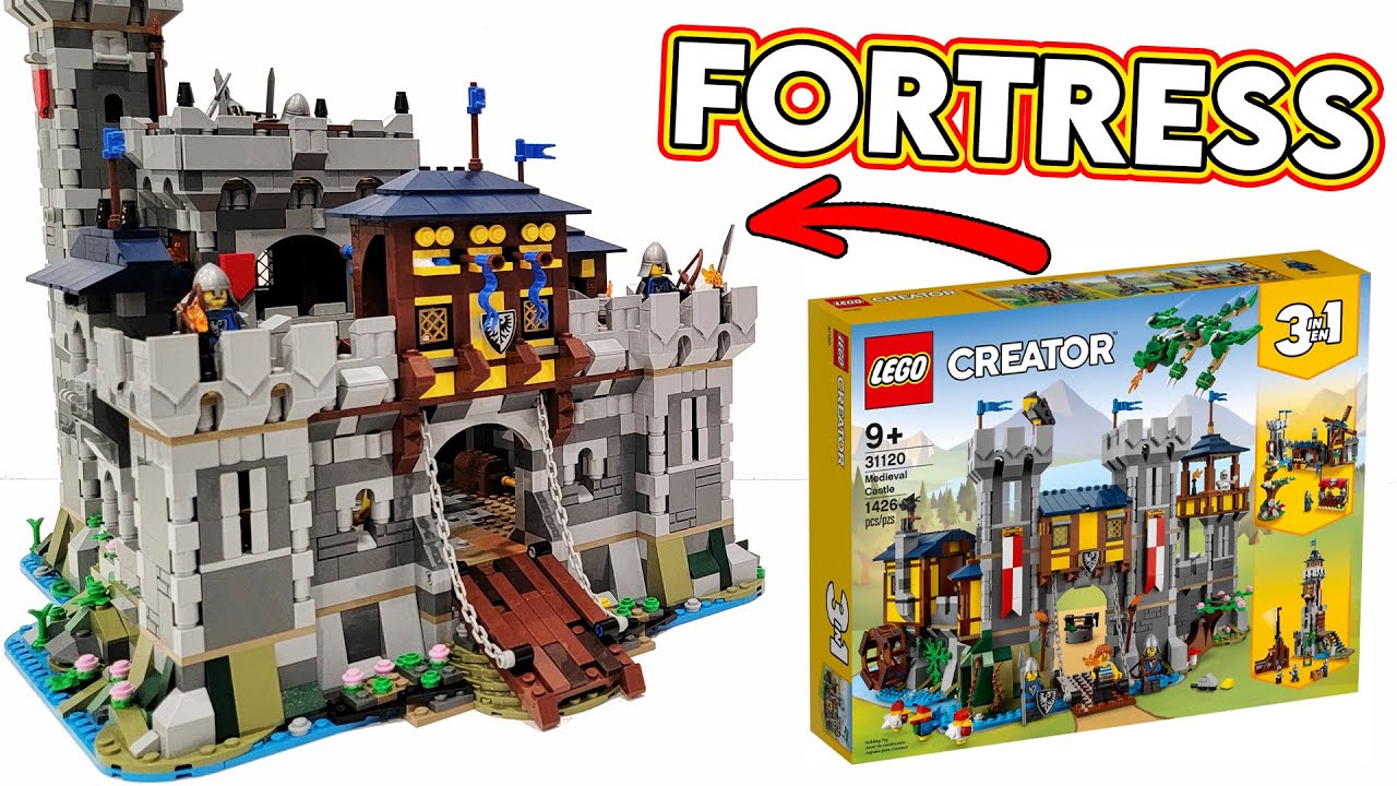 ЭПИЧЕСКАЯ средневековая крепость LEGO! Набор «Замок» 31120 (альтернативная сборка)