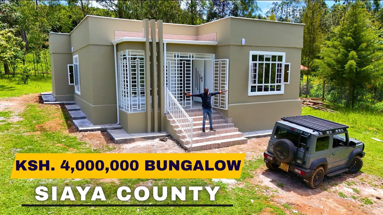 He Owns 42 ACRES & BUILT KSH. 4,000,000 MODERN 3 Bedroom House IN SIAYA COUNTY! Here’s Why ❤️