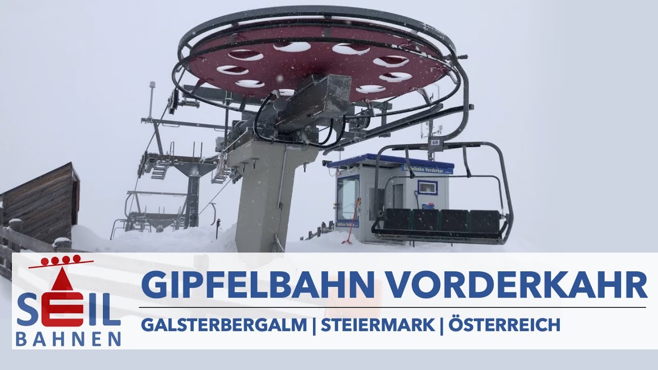 🇦🇹🚠 Gipfelbahn Vorderkahr | Galsterberg | Pruggern | Schladming-Dachstein | inkl. Details zur Bahn