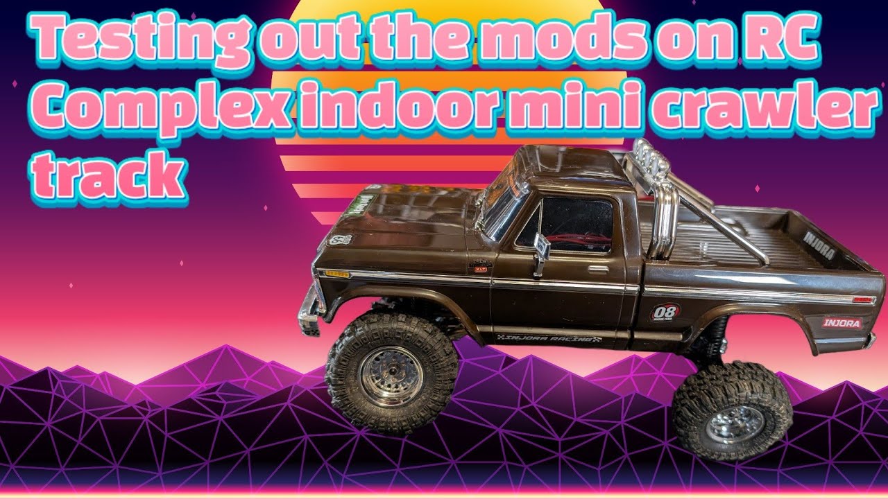 Traxxas TRX4-M Ford F150 testing the Mods at RC Complex Pinxton