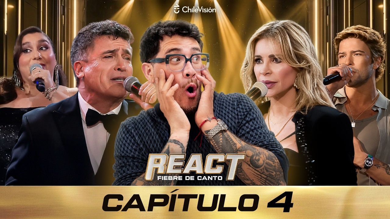 🔴 FIEBRE DE CANTO  🤩 CAP&Iacute;TULO 04 🎤 EN VIVO REACT CON CLAUDIO MICHAUX✨