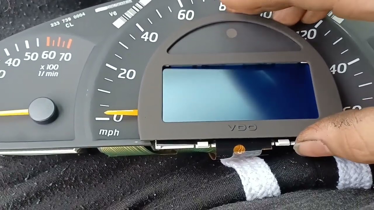 2001-2004 w203 cluster lcd screen replacement