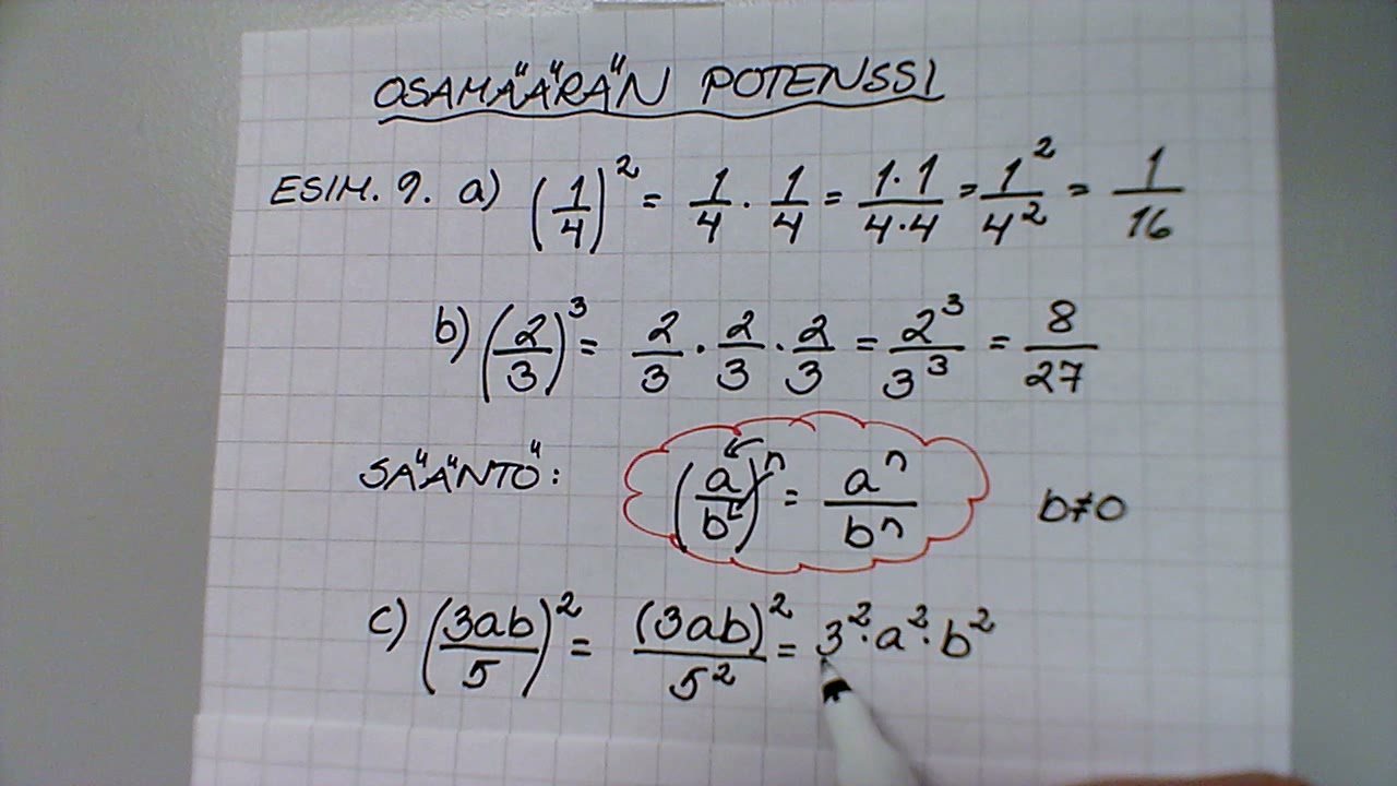 8lk osam&auml;&auml;r&auml;n potenssi