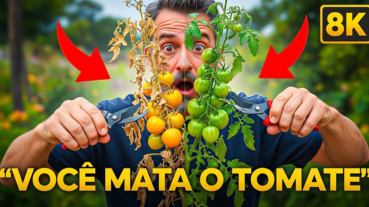 Seu Tomate Morre Por Isso! O Erro Nº1 Que Acaba com a Colheita