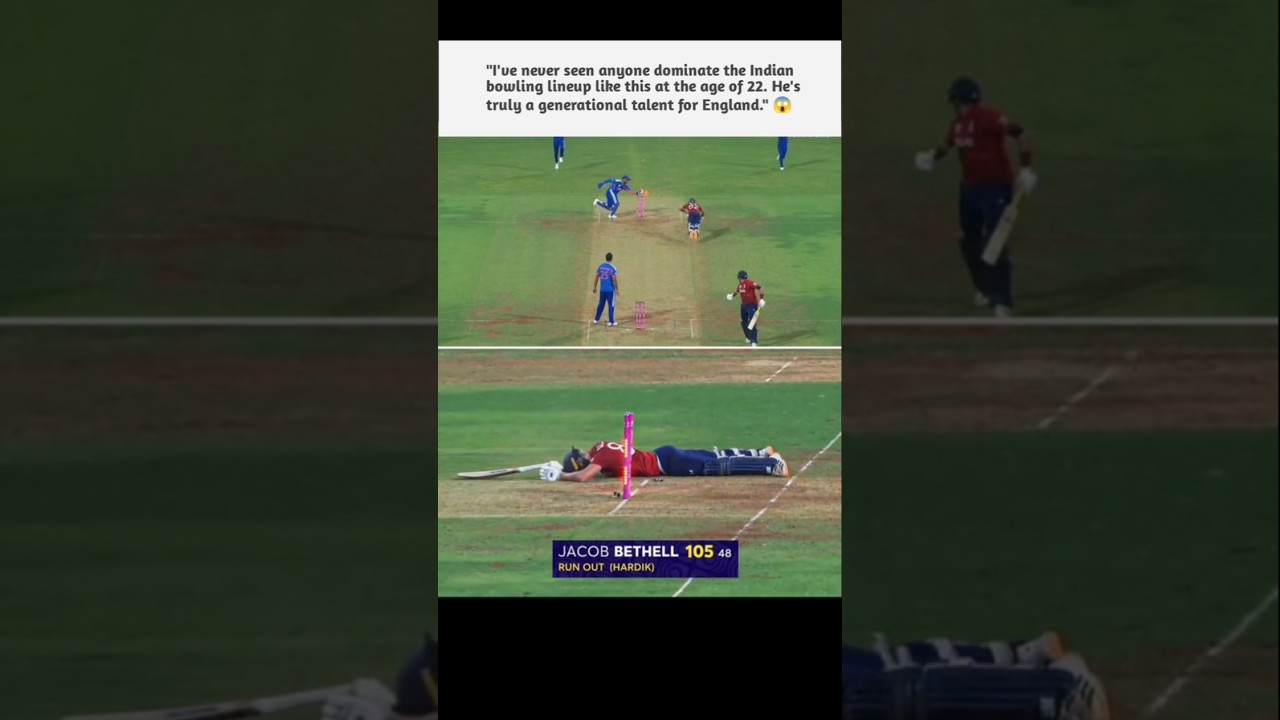 Take a Bow For Jacob Bethell Again India 😱 #shorts