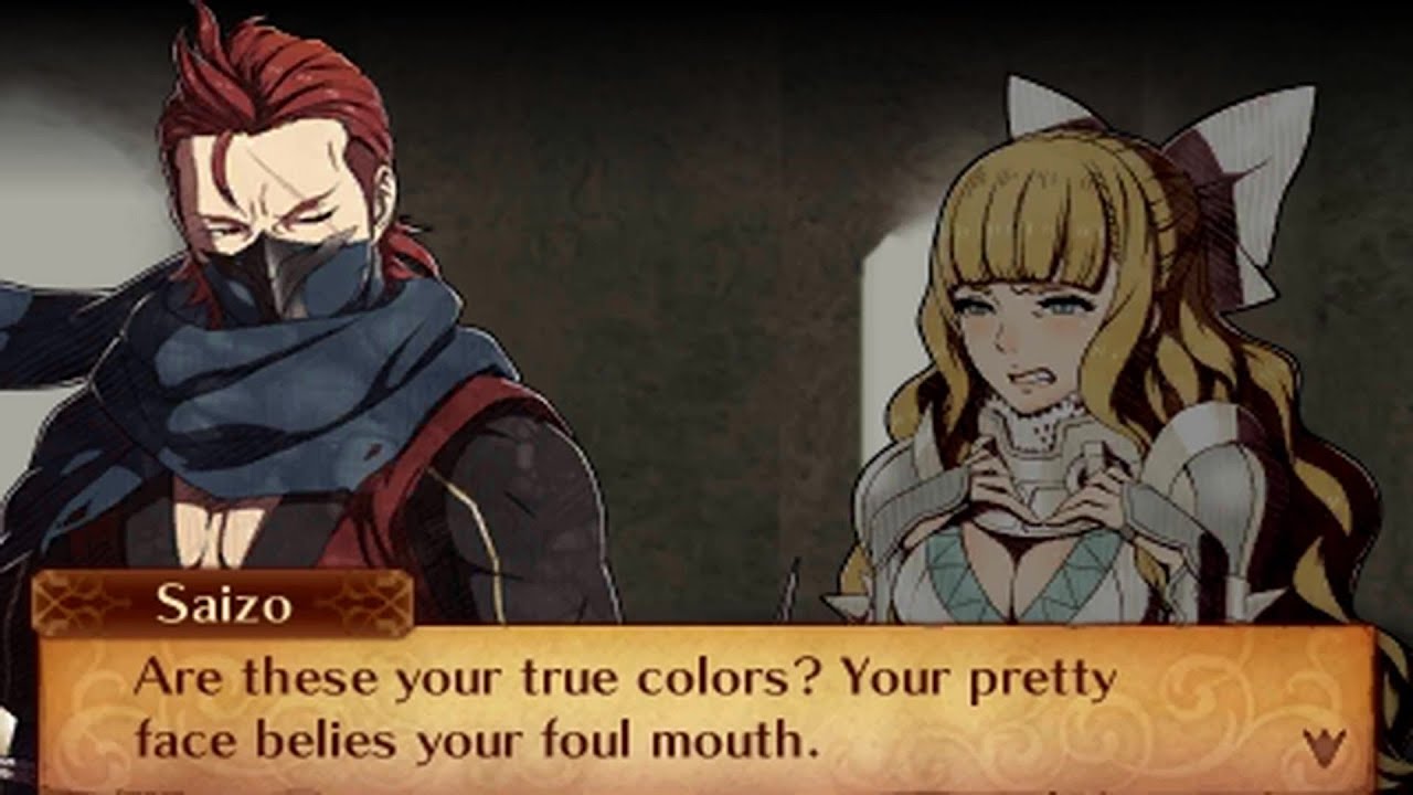 Fire Emblem Fates: Revelation - Charlotte & Saizo Support Conversations
