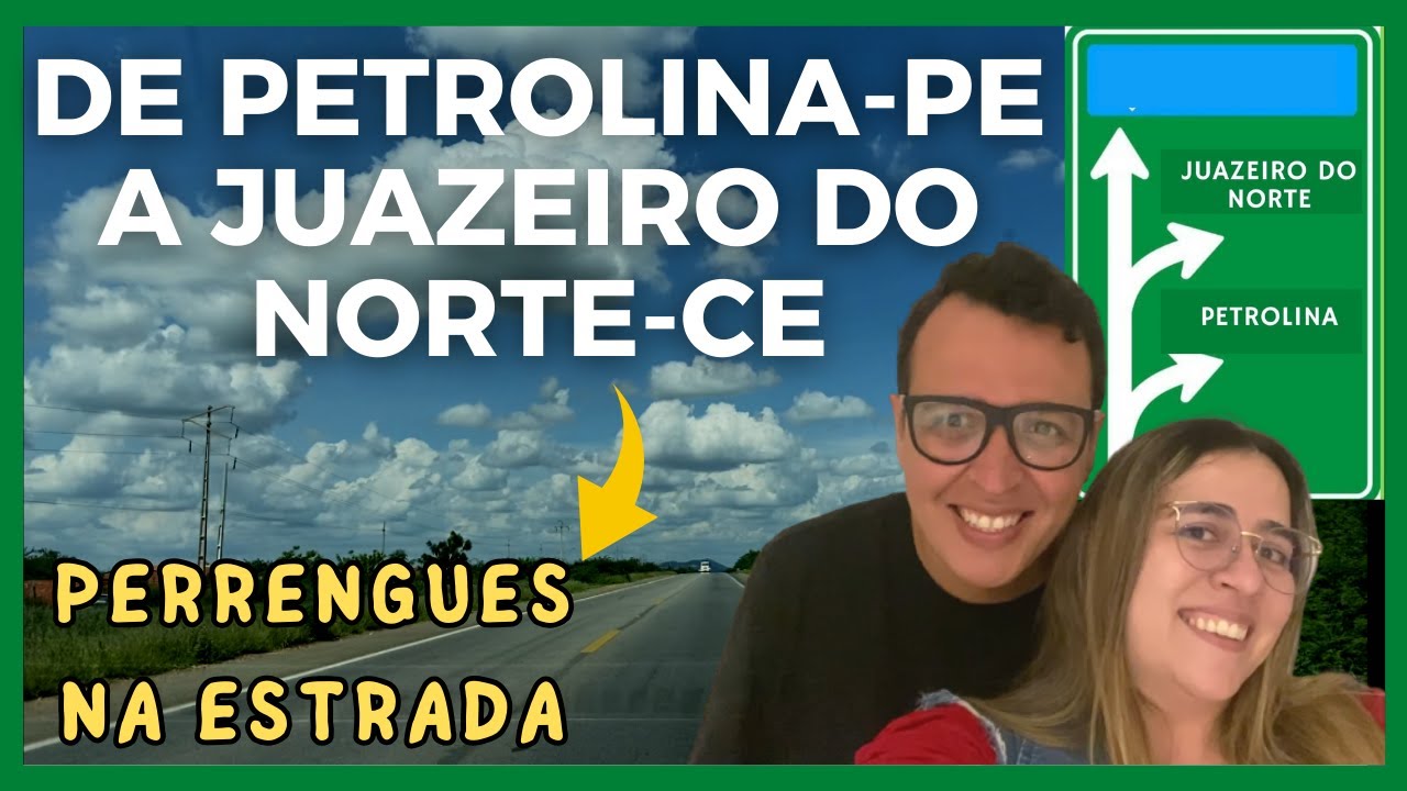 VIAJANDO DE PETROLINA-PE A JUAZEIRO DO NORTE-CE. (BR 428, BR 116, PE 475, CE 060)