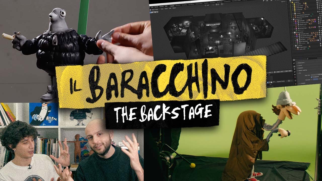 Il Baracchino - the making of an adult, mixed-media Annie-nominated series