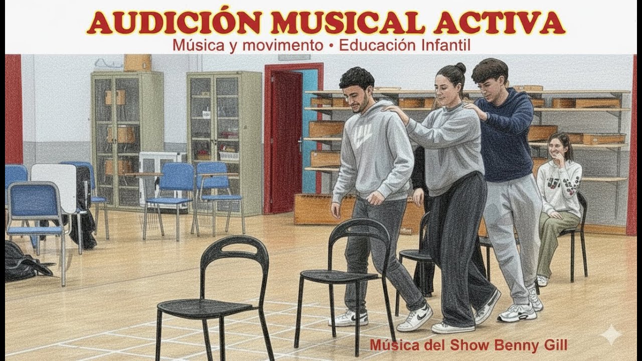 Audición musical activa. Música y movimiento en Educación Infantil. Benny Gill