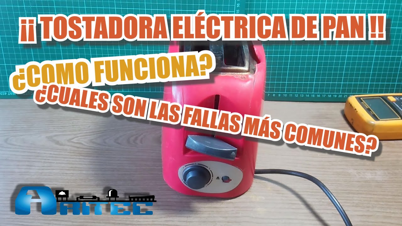 COMO FUNCIONA Y FALLAS DE TOSTADORA parte1    #reparación  #ideas #electricidad #como #electronica