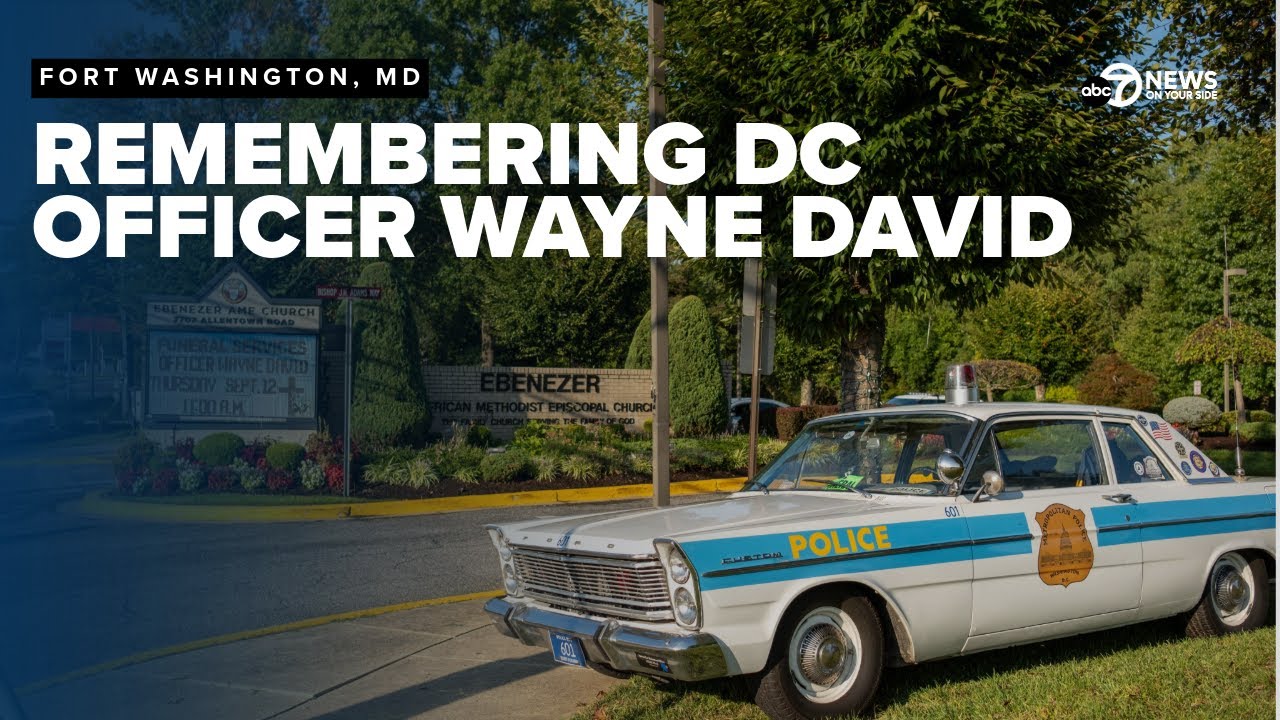 WATCH: Hundreds mourn fallen D.C. Officer Wayne David killed in the line of duty