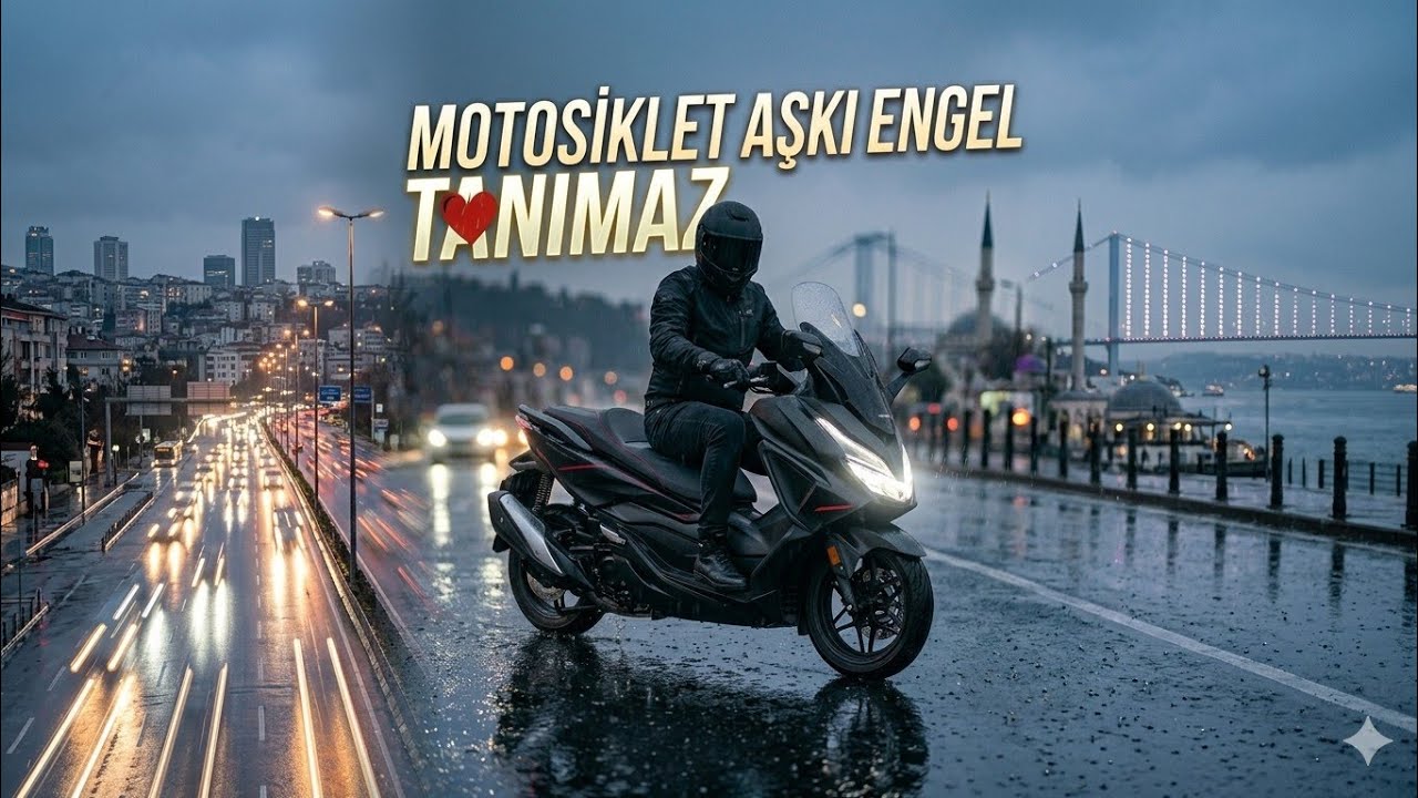 Motosiklet Aşkı Engel Tanımaz: Yağmur, Çamur, İş Görüşmesi!